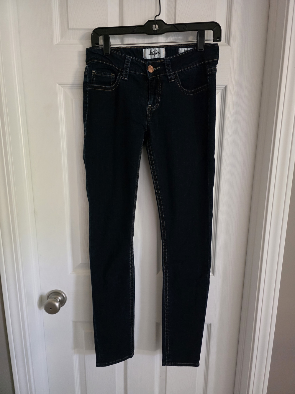Daytrip Dark Blue Lynx Skinny Jeans Sz 27R